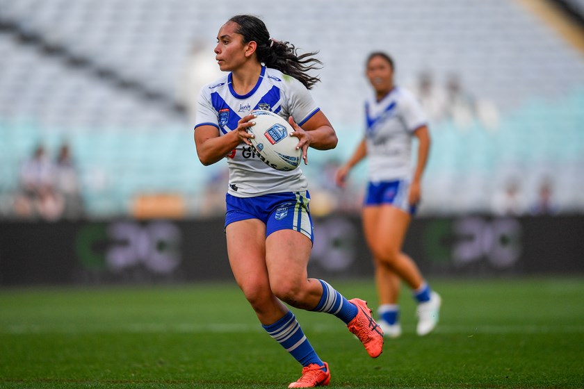 A District Pioneer: Latisha Smythe will become the first female player to graduate through the Canterbury-Bankstown District Junior Rugby League to the NRLW. 
